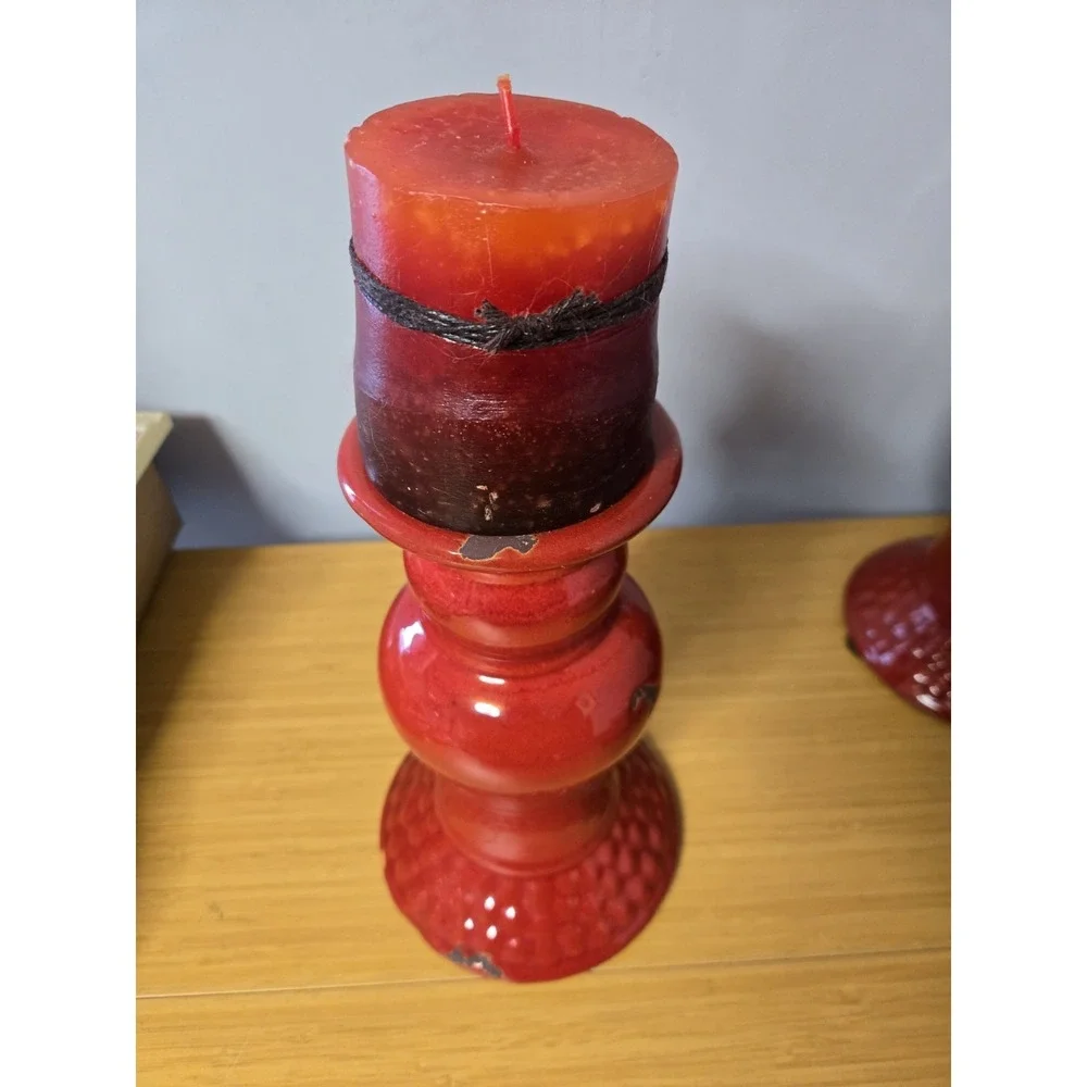 Ceramic Pillar Candle Holders With‎ 